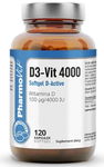 Witamina D3-Vit 100 Mg (4000 J.m) Bezglutenowa 120 Kapsułek - Pharmovit (Cl