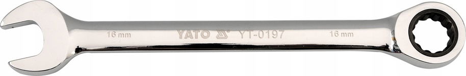 KLUCZ PŁASKO-OCZKOWY Z GRZECHOTKĄ 19MM