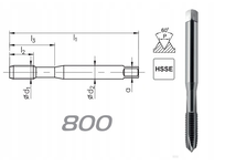 GWINTOWNIK MASZYNOWY 3/8"-24 UNF
