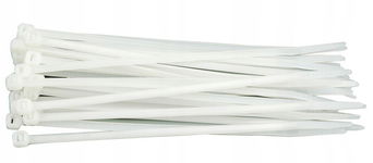 OPASKI PLASTIKOWE 370X4,8 100SZT. BIAŁE