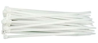 OPASKI PLASTIKOWE 200X2,5 100SZT. BIAŁE