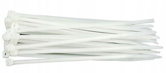OPASKI PLASTIKOWE 150X2,5 100SZT.BIAŁE