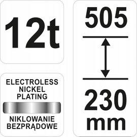 PODNOŚNIK SŁUPKOWY 12T
