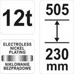 PODNOŚNIK SŁUPKOWY 12T