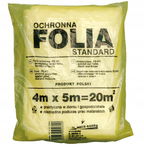 Folia ochronna 4x5m 53g