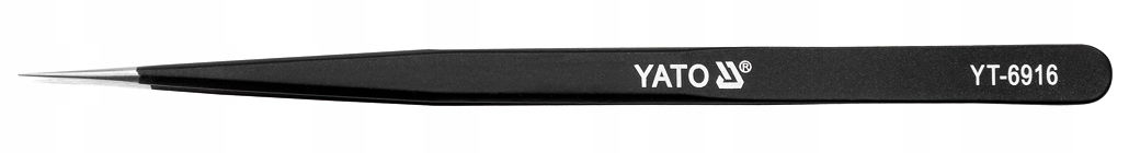 PĘSETA PROSTA ANTYSTAT.140MM POWLEKANA
