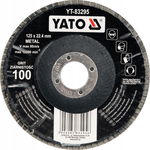 ŚCIERNICA LISTKOWA WYPUKŁA 125mm P60