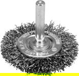 SZCZOTKA TARCZOWA Z TRZPIENIEM 50MM INOX