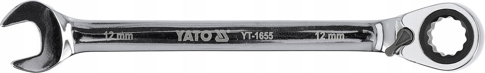 KLUCZ PŁASKO-OCZKOWY Z GRZECHOTKĄ 12MM