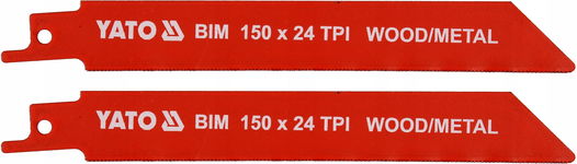 BRZESZCZOTY BIM 150MM 24TPI 2SZT