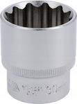 NASADKA 30MM 1/2" 12-KĄT. CV KRÓTKA