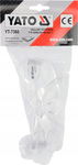 OKULARY OCHRONNE BEZBARWNE TYP 90960