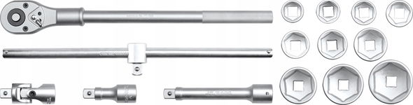 ZESTAW NARZĘDZIOWY 3/4" 15CZ.