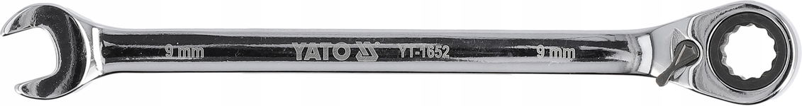 KLUCZ PŁASKO-OCZKOWY Z GRZECHOTKĄ 9MM