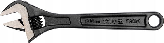 KLUCZ NASTAWNY SZWED 200MM OKSYDOWANY YATO