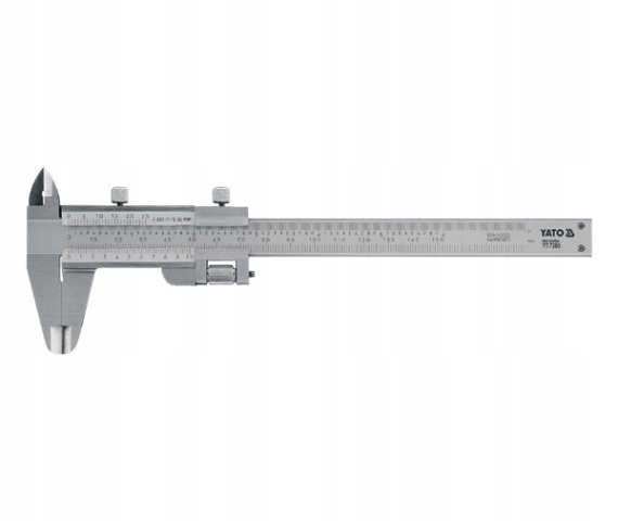 Suwmiarka noniuszowa 150mm 0,02 Yato Yt-7200