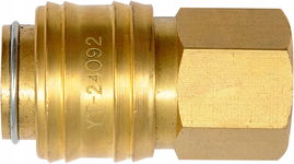 SZYBKOZAŁĄCZE MOSIĘŻNE, GWINT WEW G1/4"