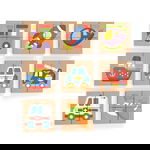DLA DZIECI UKŁADANKA DREWNIANA PUZZLE MAGNETYCZNE