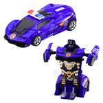 DLA DZIECI  2W1  AUTO ROBOT POLICYJNY NAPĘD 1SZT