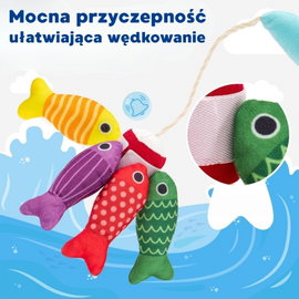 DLA DZIECI  ZESTAW MAŁEGO WĘDKARZA NAUKA LICZENIA