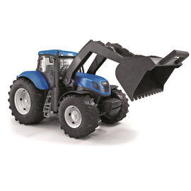 DUŻY TRAKTOR  Z ŁYŻKĄ RUCHOMĄ