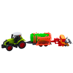 DLA DZIECI ZESTAW TRAKTOR ROLNICZY AKCESORIA