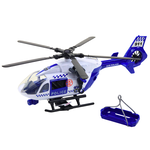 DLA DZIECI POLICYJNY  HELIKOPTER  NOSZE ŚWIATŁA DŹWIĘKI