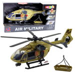 WOJSKOWY HELIKOPTER  HAK NOSZE ŚWIATŁA DŹWIĘKI