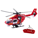 DLA DZIECI HELIKOPTER STRAŻ HAK NOSZE ŚWIATŁA DŹWIĘKI