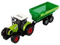 ZABAWKOWY ZESTAW TRAKTOR Z MASZYNAMI  DŹWIĘKI