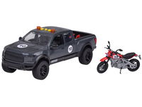 DLA DZIECI ZESTAW AUTO I MOTOCYKL DŹWIĘK ŚWIATŁO