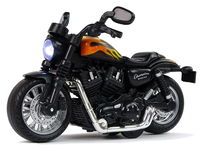 ZABAWKOWY MOTOCYKL  CZARNY NAPĘD  DŹWIĘK