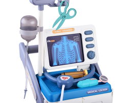 ZABAWKOWY WÓZEK LEKARSKI ZESTAW