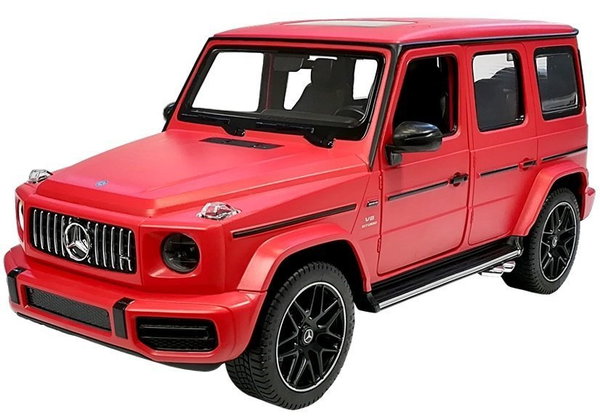 ZDALNIE STEROWANY CZERWONE AUTO NA PILOTA