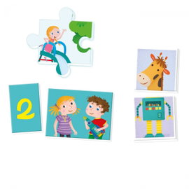 DLA DZIECI  8 W 1 EDUKACYJNY ZESTAW GIER