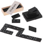 GRA RODZINNA DOMINO DREWNIANE KLOCKI