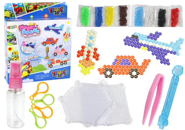 MAGICZNE KORALIKI ZESTAW KORALIKÓW WODNYCH DIY  8 KOLORÓW