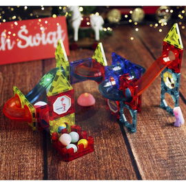 ZESTAW  KLOCKI MAGNETYCZNE TOR KULKOWY ŚWIETLNY