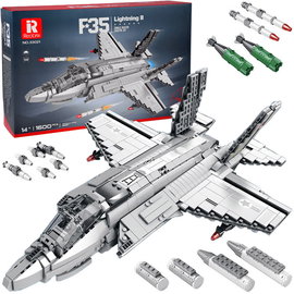 ZESTAW KLOCKI TECHNICZNE  SAMOLOT