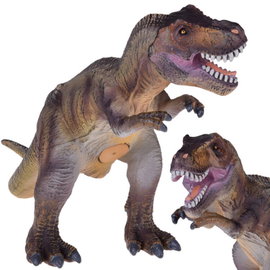 FIGURKA GUMOWE ZWIERZĄTKA DINOZAUR  MIĘKKA ZABAWKA