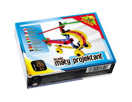 DLA DZIECI KLOCKI MAŁY PROJEKTANT - 90 ELEMENTÓW