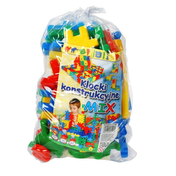 ZESTAW KLOCKI KONSTRUKCYJNE DLA DZIECI