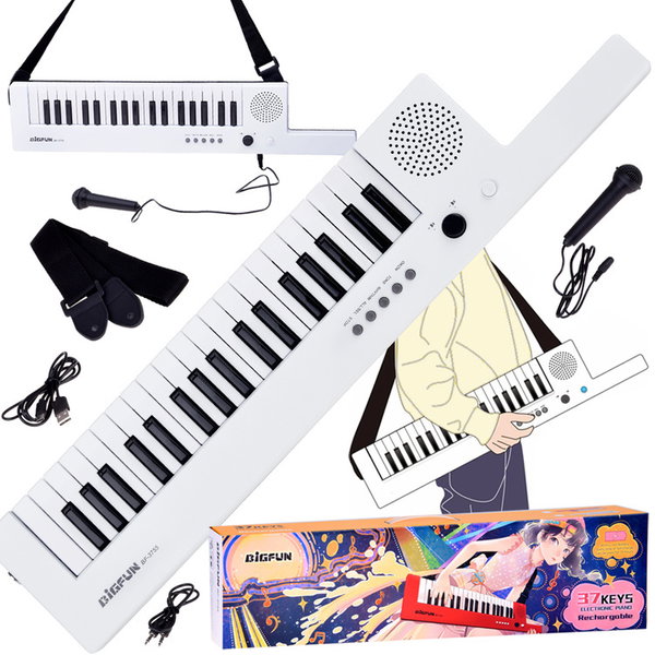 ELEKTRONICZNE ORGANY KEYBOARD Z UCHWYTEM MUZYCZNA ZABAWKA