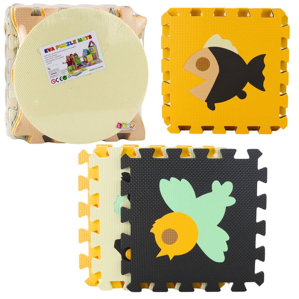 DLA DZIECI MIĘKKIE PUZZLE MATA EDUKACYJNA