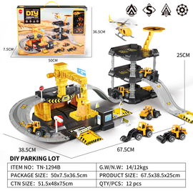 ZESTAW BUDOWLANY PARKING I PLAC Z AUTKAMI