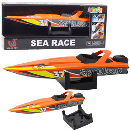 MOTORÓWKA NA WODĘ Z MECHANIZMEM NAKRĘCANIA 