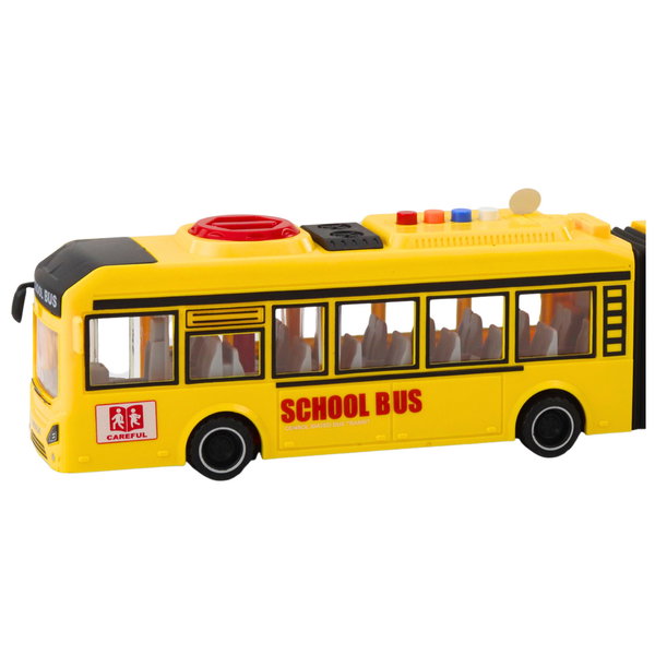INTERAKTYWNY AUTOBUS SZKOLNY Z OTWIERANYMI DRZWIAMI