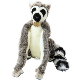 MASKOTKA LEMUR Z DŁUGIMI ŁAPKAMI NA RZEPY