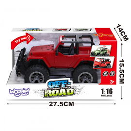 SAMOCHÓD ZABAWKOWY  TERENOWE Z DŹWIĘKIEM I ŚWIATŁEM 