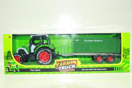 ZABAWKOWY ZIELONY TRAKTOR 